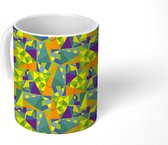 Mok - Patronen - Abstract - Kunst - Kubisme - Picasso - Mokken - 350 ML - Beker - Uitdeelcadeautjes