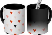 Magische Mok - Foto op Warmte Mokken - Romantisch cadeau - Valentijnsdag - Hart - Design - Magic Mok - Beker - 350 ML - Uitdeelcadeautjes