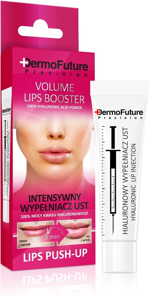 DermoFuture Lipvuller - Volume Lips booster - Lip Push-up - 12 ml - DermoFuture