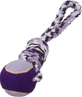 Ebi Speeltouw met 1 tennisbal Medium - 460mm/350g