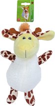 Boon hondenspeelgoed giraffe schapenwol, 23 cm.