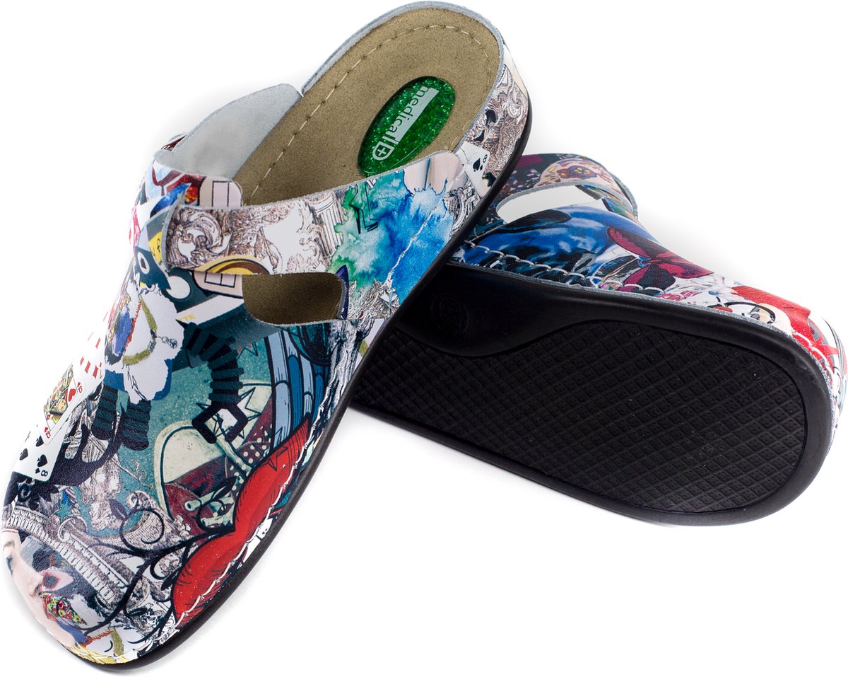 Comfort platte klomp Fantasy - MedicalID - Maat 40