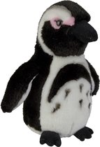 Pluche kleine knuffel dieren Humboldt Pinguin van 18 cm - Speelgoed knuffels zeedieren - Leuk als cadeau