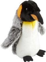 Pluche kleine knuffel dieren Konings Pinguin van 18 cm - Speelgoed knuffels zeedieren - Leuk als cadeau