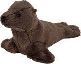 Pluche Zeeleeuw knuffel van 30 cm - Dieren speelgoed knuffels cadeau - Zeeleeuwen Knuffeldieren/beesten