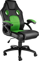 Luxe Gamestoel - Luxe Bureaustoel voor Gamers - Groen/zwart