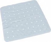 badmat anti-slip 45 cm rubber lichtblauw