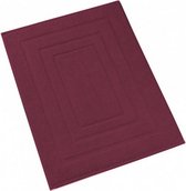 badmat Pacifique 100 x 60 katoen donkerrood