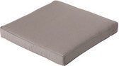 loungekussen Panama Luxe 60 x 60 cm polykatoen taupe