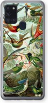 Case Company® - Samsung Galaxy A21s hoesje - Haeckel Trochilidae - Soft Cover Telefoonhoesje - Bescherming aan alle Kanten en Schermrand