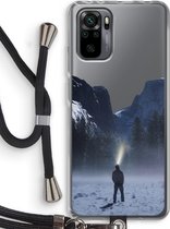 Case Company® - Xiaomi Redmi Note 10 Pro hoesje met Koord - Wanderlust - Telefoonhoesje met Zwart Koord - Bescherming aan alle Kanten en Over de Schermrand