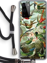 Case Company® - OnePlus 9 Pro hoesje met Koord - Haeckel Trochilidae - Telefoonhoesje met Zwart Koord - Bescherming aan alle Kanten en Over de Schermrand