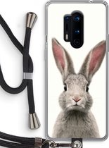 Case Company® - OnePlus 8 Pro hoesje met Koord - Daisy - Telefoonhoesje met Zwart Koord - Bescherming aan alle Kanten en Over de Schermrand