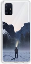 Case Company® - Samsung Galaxy A51 4G hoesje - Wanderlust - Soft Cover Telefoonhoesje - Bescherming aan alle Kanten en Schermrand