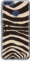 Case Company® - Huawei P Smart (2018) hoesje - Arizona Zebra - Soft Cover Telefoonhoesje - Bescherming aan alle Kanten en Schermrand