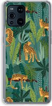 Case Company® - OPPO Find X3 Pro hoesje - Luipaard 2 - Soft Cover Telefoonhoesje - Bescherming aan alle Kanten en Schermrand