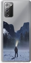 Case Company® - Samsung Galaxy Note 20 / Note 20 5G hoesje - Wanderlust - Soft Cover Telefoonhoesje - Bescherming aan alle Kanten en Schermrand