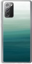 Case Company® - Samsung Galaxy Note 20 / Note 20 5G hoesje - Ocean - Soft Cover Telefoonhoesje - Bescherming aan alle Kanten en Schermrand