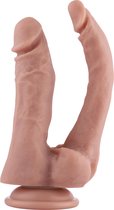 Dildo Dubbel KlicLok Nude