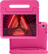 Hoesje Geschikt voor Lenovo Tab M10 FHD Plus 2nd Gen Hoesje Kinderhoes Shockproof Hoes Kids Case - Roze