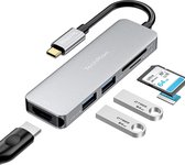 TechRise Premium 5-in-1 USB-C-hub