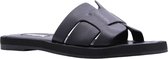 Bibi Lou 762z10vk slippers dames zwart  black leer 39