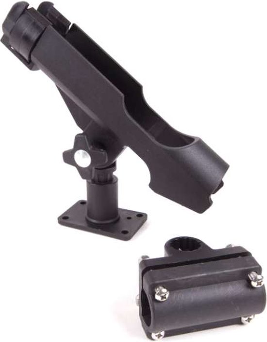 DLT ABS Rodholder - Boothengelsteun - Universele Klem - Relingsteun - Bootsteun - Hengelsteun - Zwart van DLT — afbeelding 4