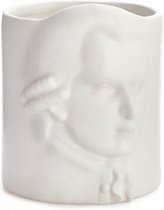 pennenbak Amadeus Mozart 9 x 11,5 cm keramiek wit