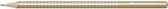 potlood Sparkle B hout/grafiet goud