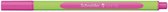 fineliner Line-Up 0,4 mm 16 cm rubber groen/roze