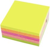 zelfklevend memo's 7,6 x 7,6 cm papier 400 stuks