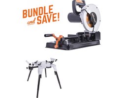 EVOLUTION - COMBOPACK RAGE 4 + CHOPSTAND - DIA 185 MM - 1250W - 25KG