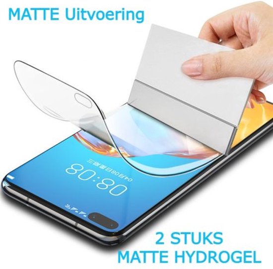 FMF Gadgets - Screenprotector Xiaomi  - RedMi Note 11S - Hydrogel - Dunne Nano Matte Screenprotector - 2 Stuks