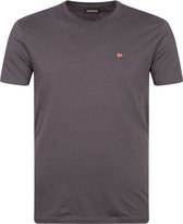 Napapijri - Salis T-Shirt Donkergrijs - L - Modern-fit