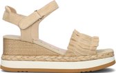 Kanna Kv22151 Sandalen - Met Sleehak - Dames - Beige - Maat 41