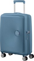American Tourister Reiskoffer - Soundbox Spinner 55/20 Tsa uitbreidbaar (Handbagage) Stone Blue