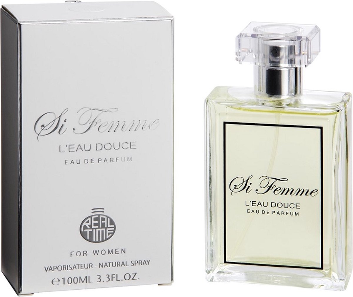 Goedkoopste Real Time - Si Femme L'eau Douce For Women - Eau De Parfum - 100ML