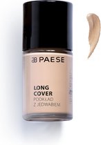 Long Cover Foundation met zijde voor de droge huid 04N Tan 30ml