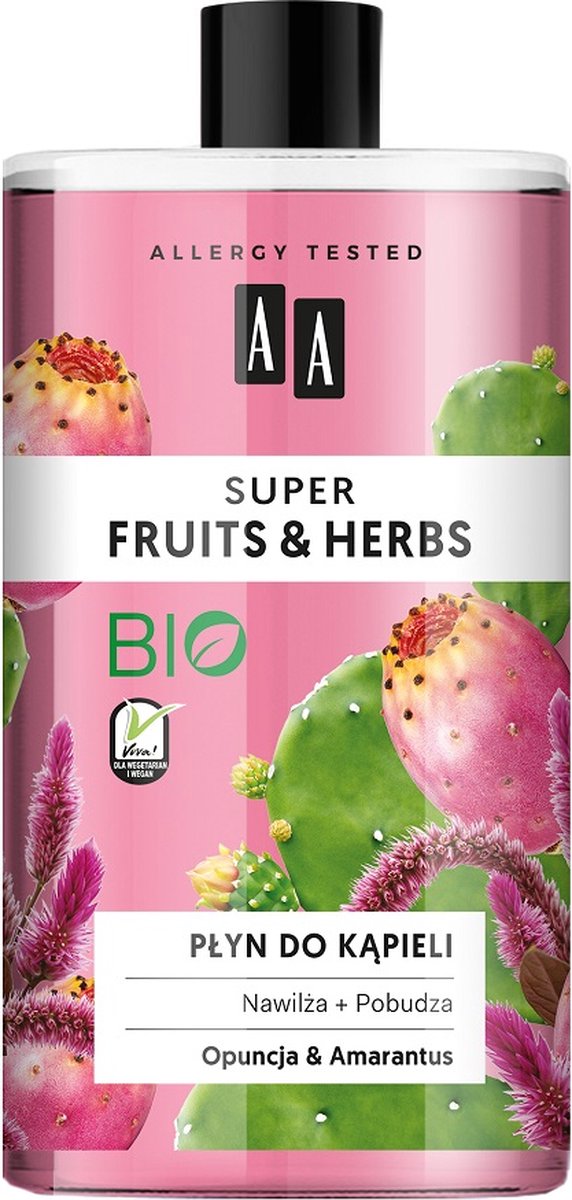 Super Fruits & Herbs Bath Fluid Opuntia en Amaranths 750ml