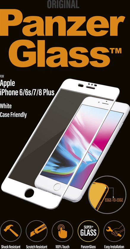 PanzerGlass Case Friendly Screenprotector voor iPhone 6S