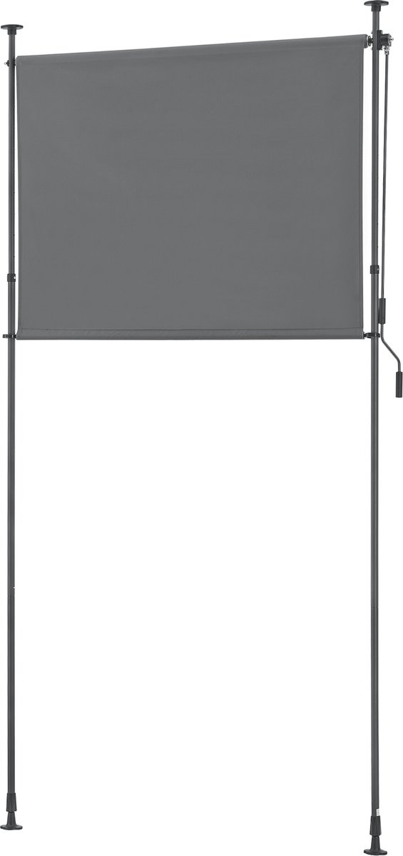Rolgordijn voor buiten Cimarra 150x270 cm donkergrijs