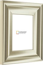 Fotolijst Klassiek - Champagnegoud - Breed profiel - Fotomaat 25x25 - Helder glas - Art.nr. 10607525252