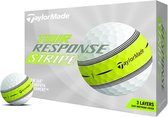 TaylorMade Tour Response Stripe Golfballen 2022 - Wit - 12 Stuks