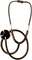 Stethoscoop voor verpleegkundige - Enkelzijdig - Kleur Zwart - verpleegster stethoscoop - Nurse Stethoscope