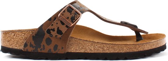 Chaussons Birkenstock Gizeh pour enfants Small fit - Marron - Taille 32