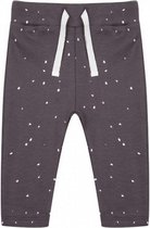 legging Dots junior katoen grijs/wit maat 74