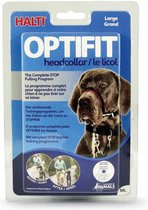 hoofdband Optifit 48-68 cm nylon zwart