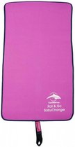 verschoningsmat Roll & Go 70 cm neopreen roze