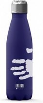 thermosfles Color Change 500 ml staal blauw