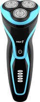 MAX-T Scheerapparaat - Shaver - Wet & Dry - IPX7 Waterdicht - Elektrisch Scheerapparaat - Zwartblauw